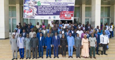 Université de Kara: Les métiers d’aujourd’hui et de demain au cœur du 6e colloque scientifique international