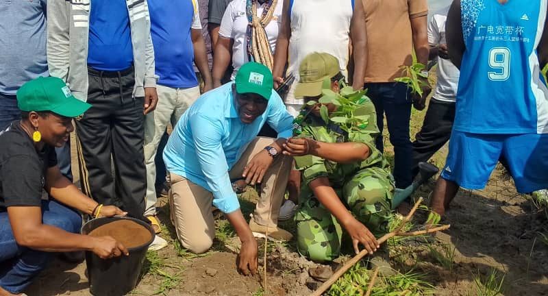 Commune Agoè-Nyivé 2/Projet « Ecole Verte »: 200 plants mis en terre sur le site du Lycée La Colombe