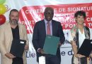 Développement de la filière des pierres ornementales au Togo: Signature d’une convention entre le CFMI, GAIA NOVA et POMAR Togo